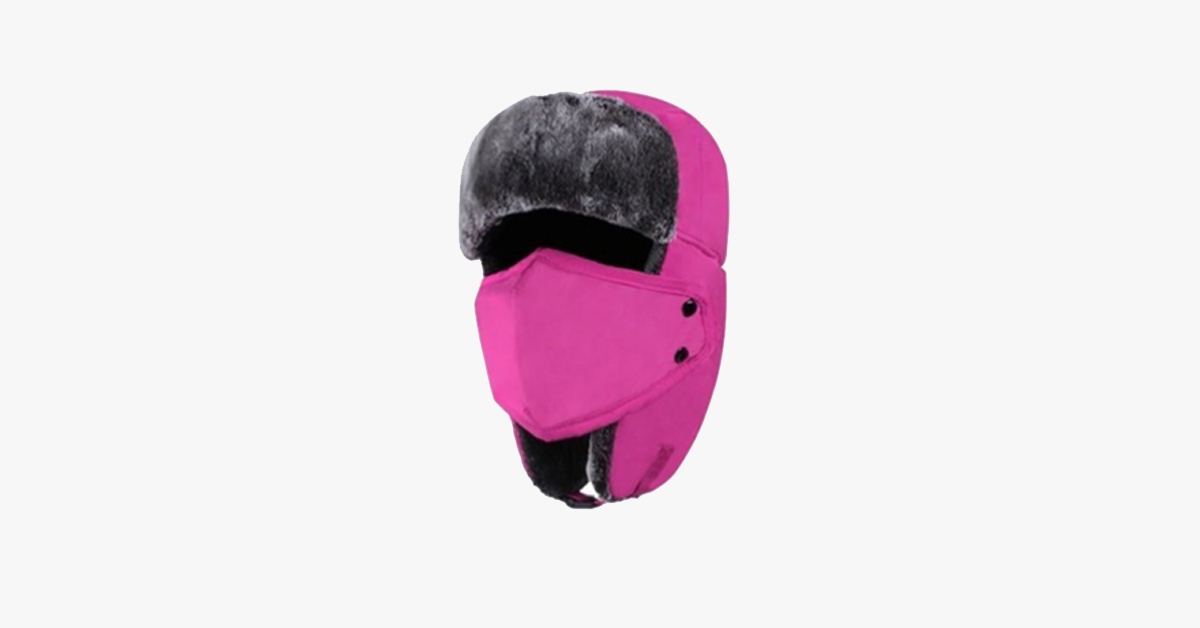 Unisex Cold Weather Full Face Winter Trooper Hat