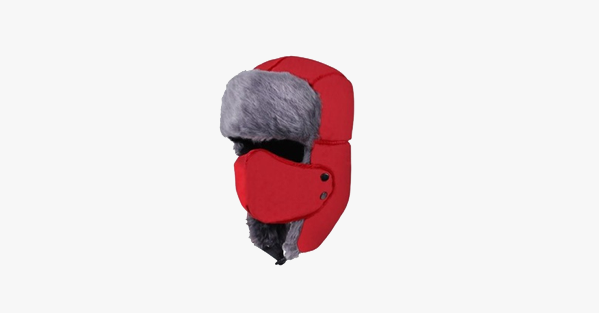 Unisex Cold Weather Full Face Winter Trooper Hat