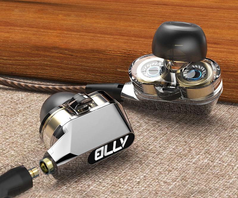 Enjoy Superior Freedom and Comfort with Wired & Wireless Dual-driver Earphones