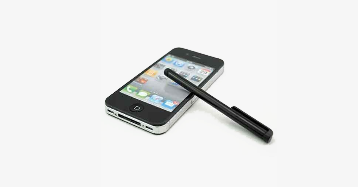 Universal Touch Screen Stylus with Soft Rubber Tips - Best for Touch Screen Smartphones & Tablets