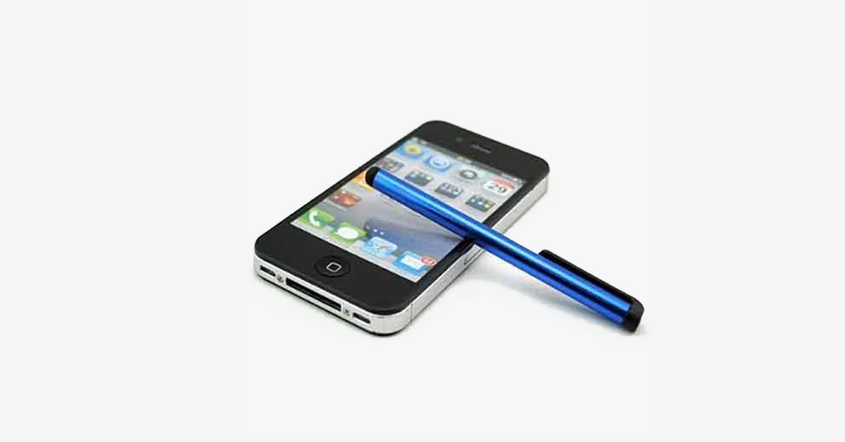 Universal Touch Screen Stylus with Soft Rubber Tips - Best for Touch Screen Smartphones & Tablets