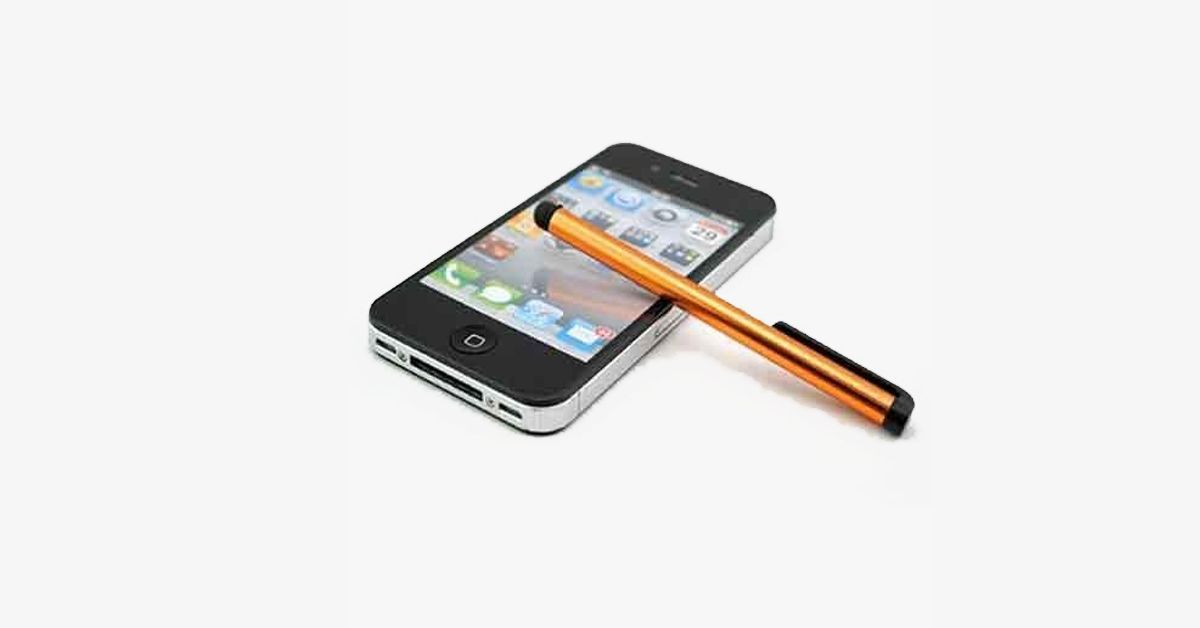 Universal Touch Screen Stylus with Soft Rubber Tips - Best for Touch Screen Smartphones & Tablets