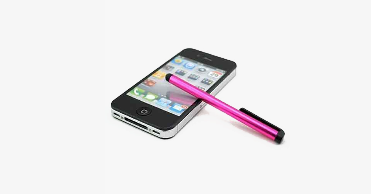 Universal Touch Screen Stylus with Soft Rubber Tips - Best for Touch Screen Smartphones & Tablets