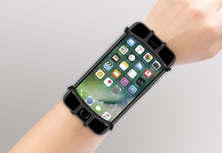 A Simple and Rotatable Workout Wristband - Just Rely on Your Phone for Fitness