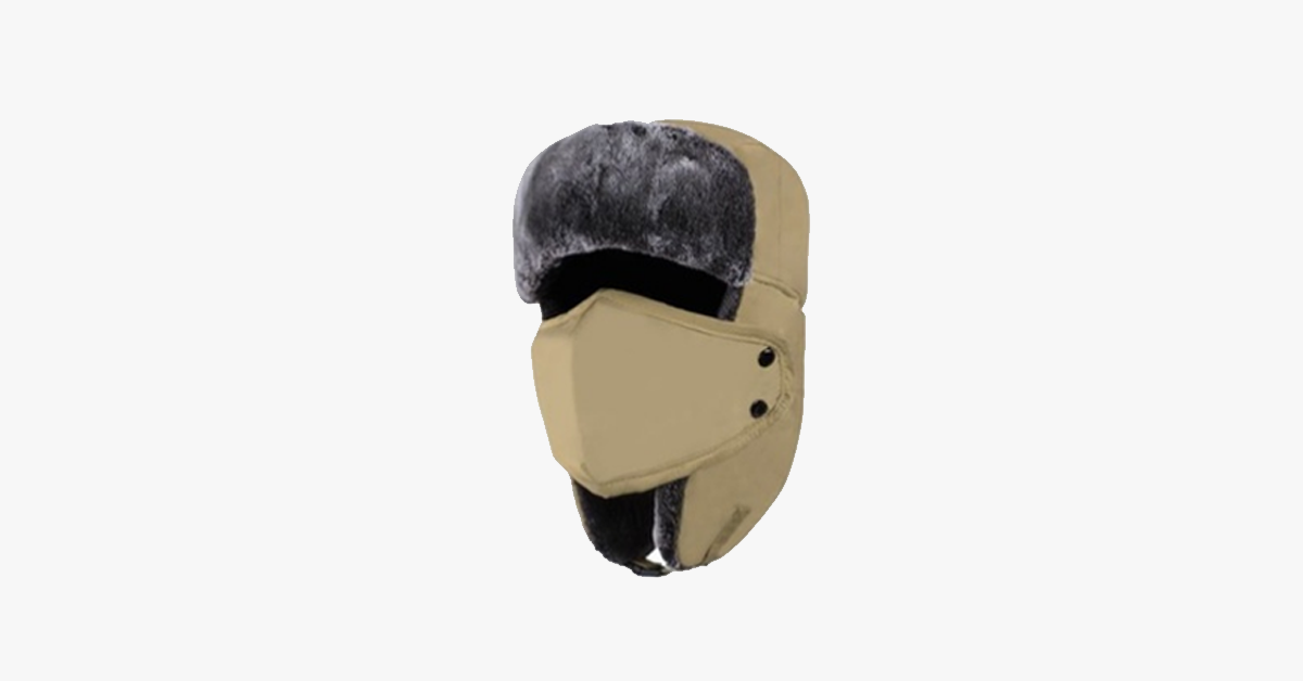 Unisex Cold Weather Full Face Winter Trooper Hat