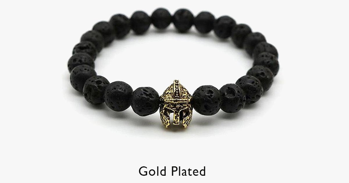 Gold-Plated Gladiator Bracelet