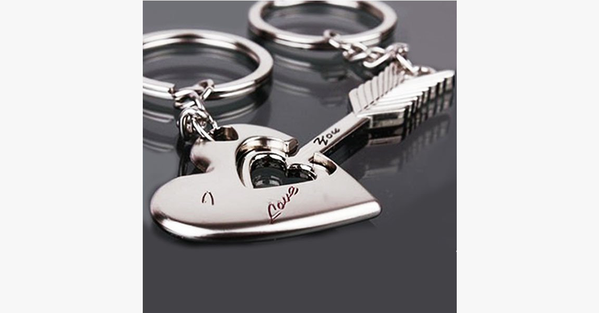 Cupid's Arrow Keychain