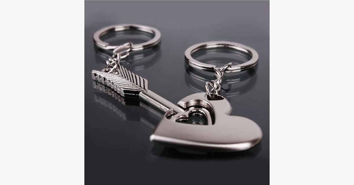 Cupid's Arrow Keychain