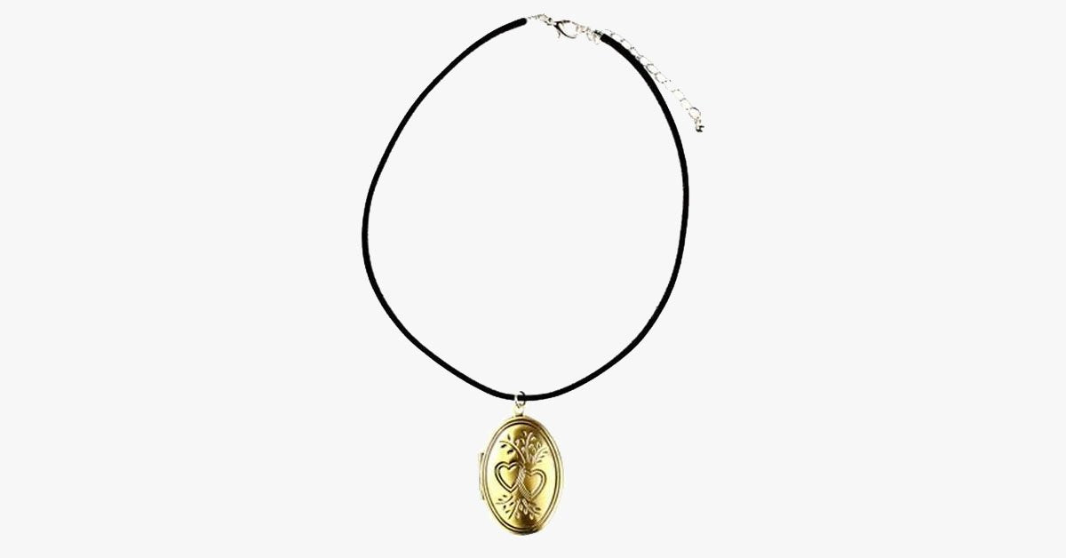 Locket Choker Necklace
