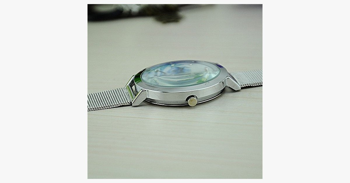 Blue Rose Watch