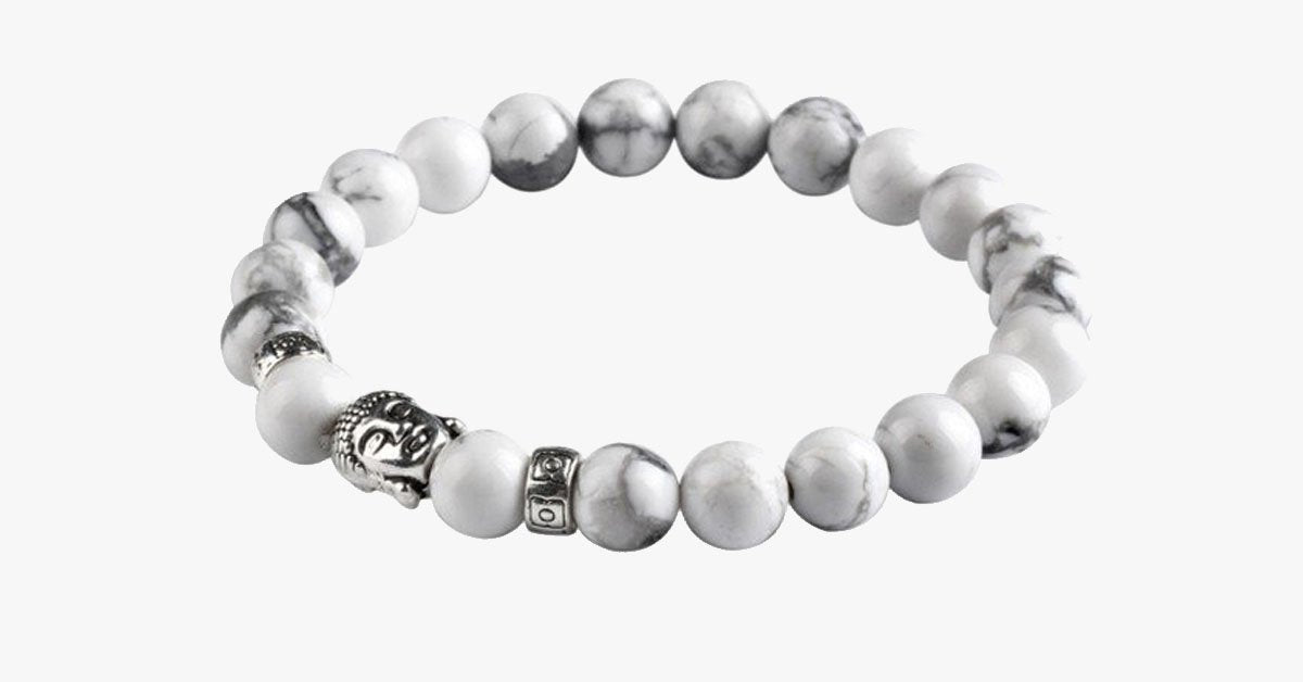 Tibetan Men’s Bracelet with Natural Stones – Lift Up Your Mood and Energy