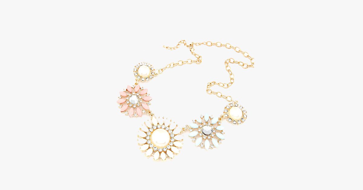 Floral Classic Statement Necklace