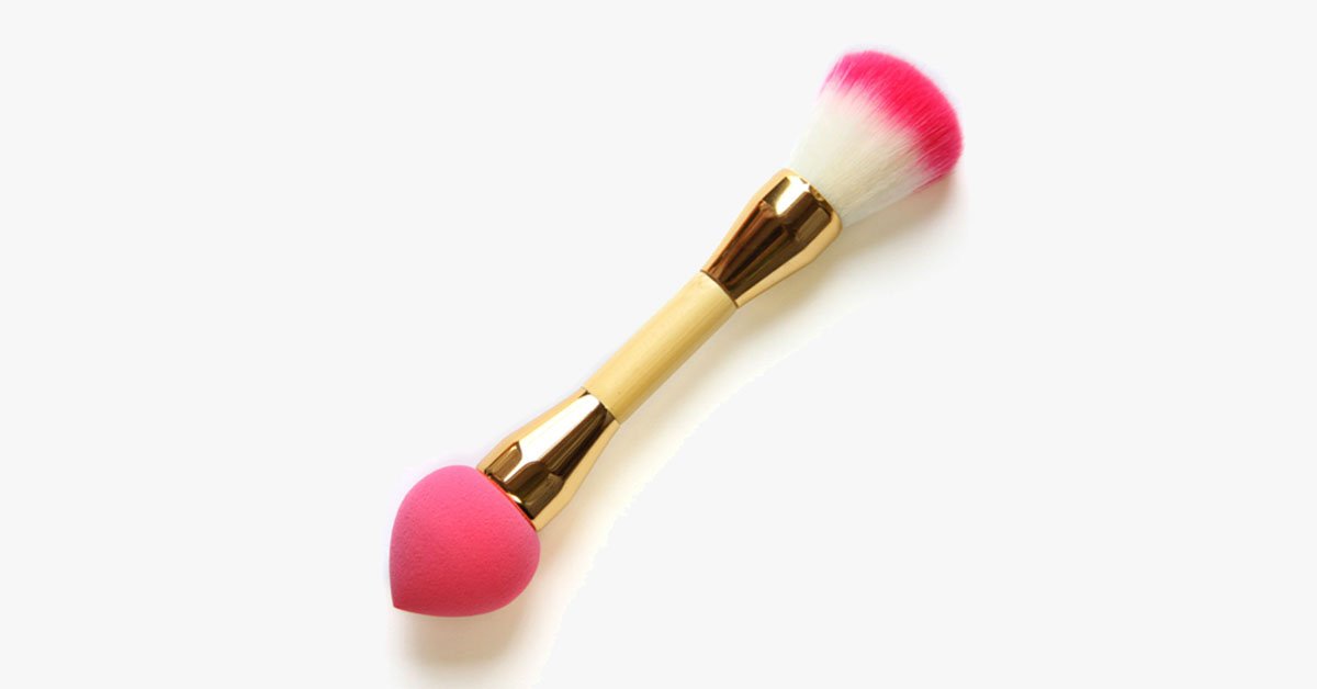Lollipop Sponge 2 in 1 Brush- Makes Makeup application easier!