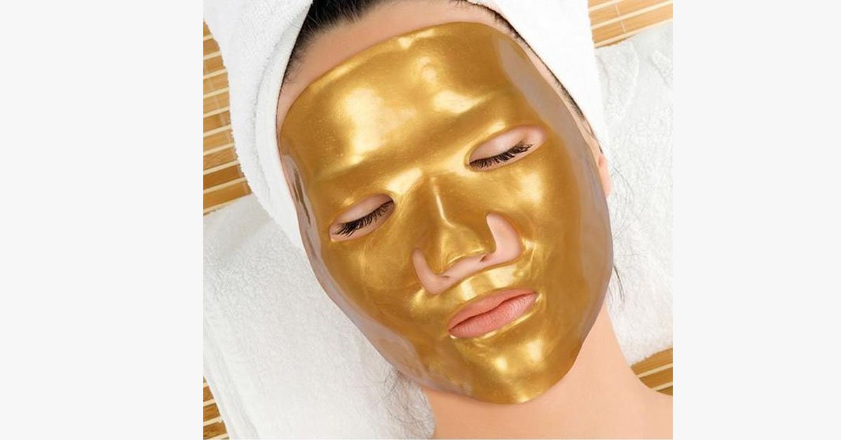 Golden Anti-Aging Luxurious Collagen Skin Care Masks
