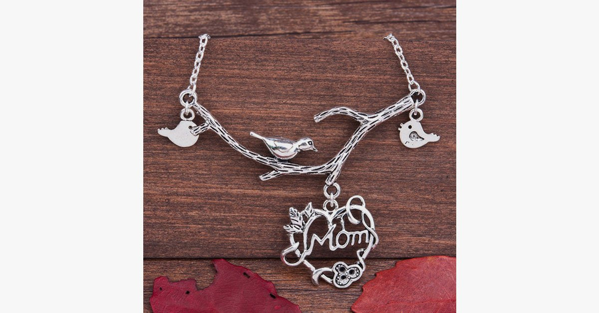 Nature's Love Heart Pendant Necklace
