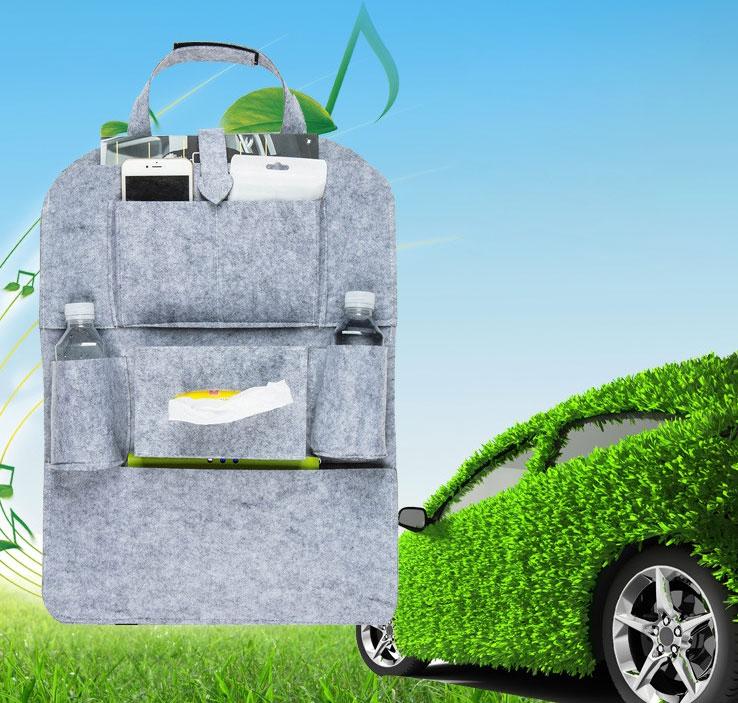 Go Much Smoother With This All-In-One Car Backseat Organizer