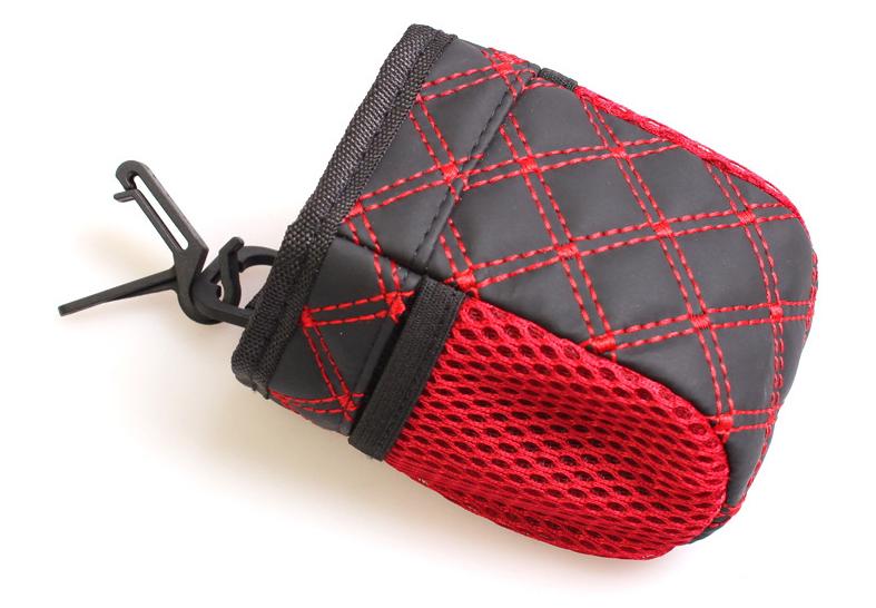 Mini Car Air Vent Storage Bag For Coins, Keys, Phones, Sunglasses And Cup Holder