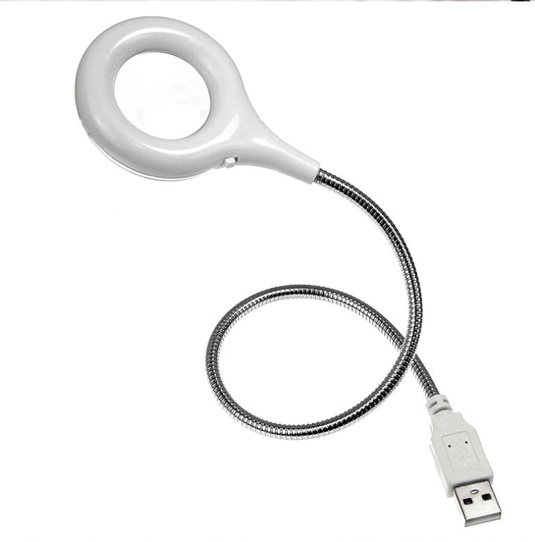 Dig into Details with USB LED Gooseneck Magnifying Lamp