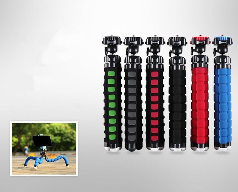The Most Convenient Adjustable Tripod Inspired by Octopus