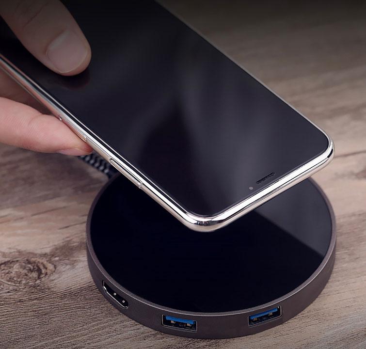 Everything Included Wireless & Wired Hub - USB/Type-C/HDMI/TF