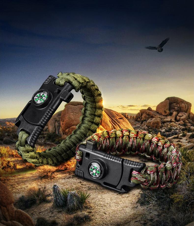 Paracord Survival Bracelet - A Survival Toolbox That You Can Wear on Your Wrist