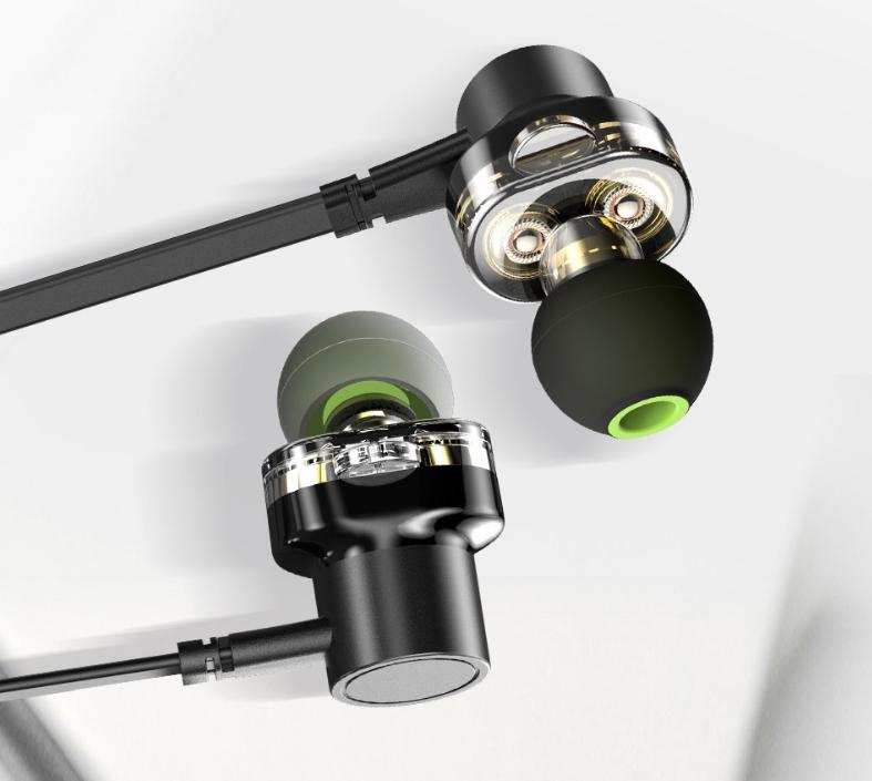 Dual-dynamic-driver Earphones That Don't Let You Compromise with Your Craving for Music