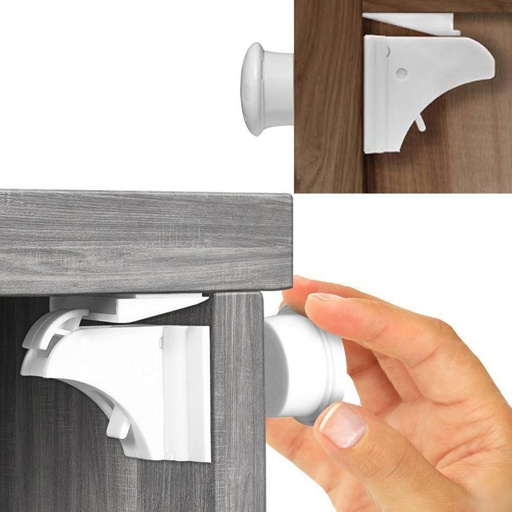 12+3Pcs Magnetic Children Safety Protection Cabinet Door Lock