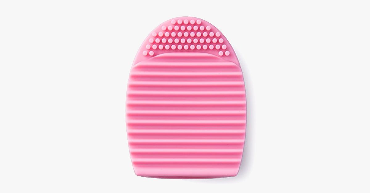 Silicone Makeup Brush Cleaner - Deeply Cleanses Your Makeup Brushes Without Damaging Them!