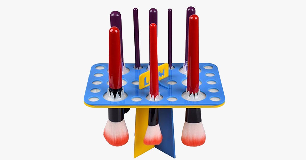 Brush Drying Organizer – Professionally Dry Up Your Makeup Brushes