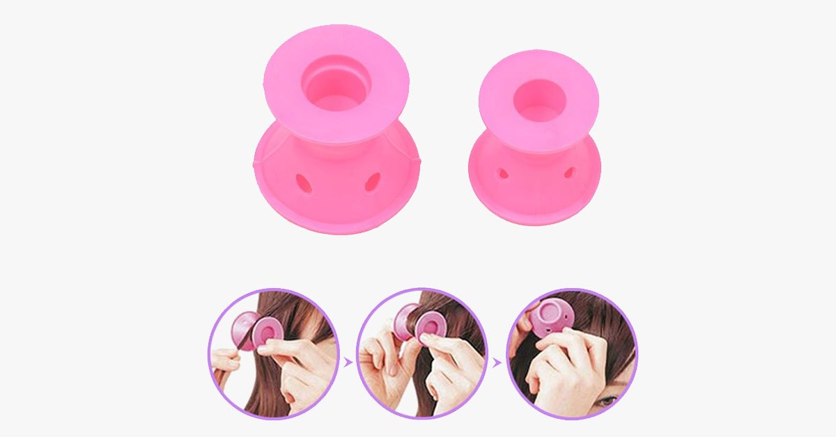 Silicone No-Heat Curlers