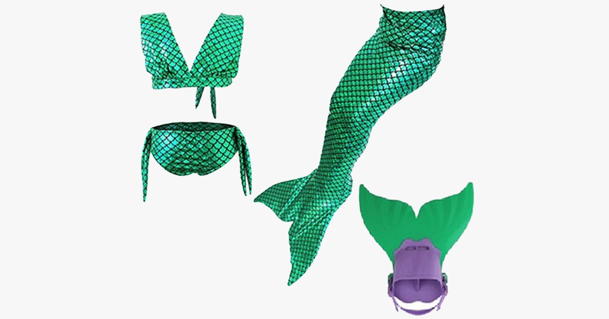 Mesmeric Girls Mermaid Swimwear –Swim like a True Beauty