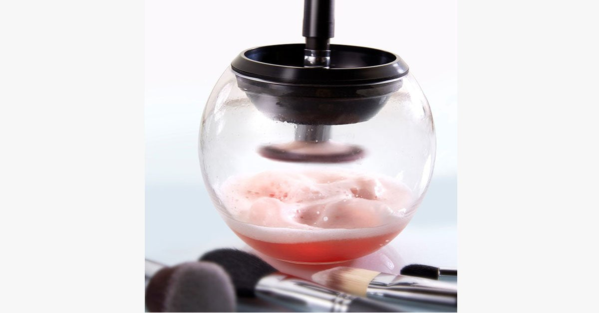 Amazing Makeup Brush Cleaner and Dryer – Keeps Your Makeup Brushes Clean To Prevent Infections