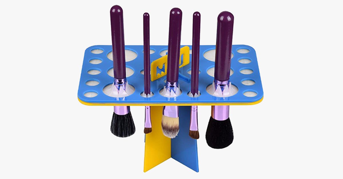 Brush Drying Organizer – Professionally Dry Up Your Makeup Brushes