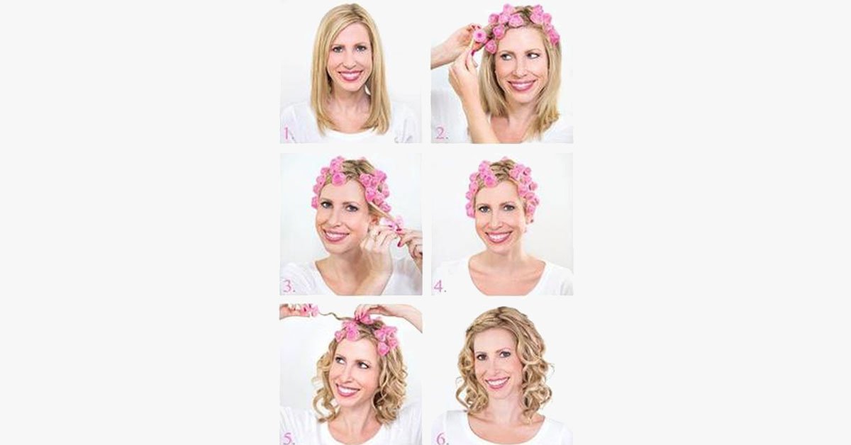 Silicone No-Heat Curlers