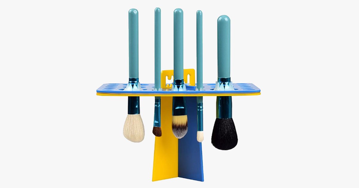 Brush Drying Organizer – Professionally Dry Up Your Makeup Brushes