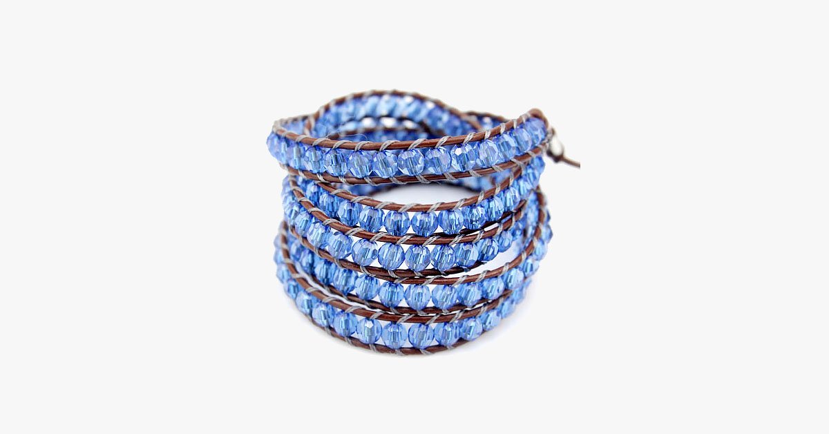 Blue Twist Vintage Bracelet