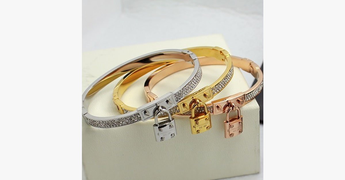 Steel Stone Wristband Bracelet