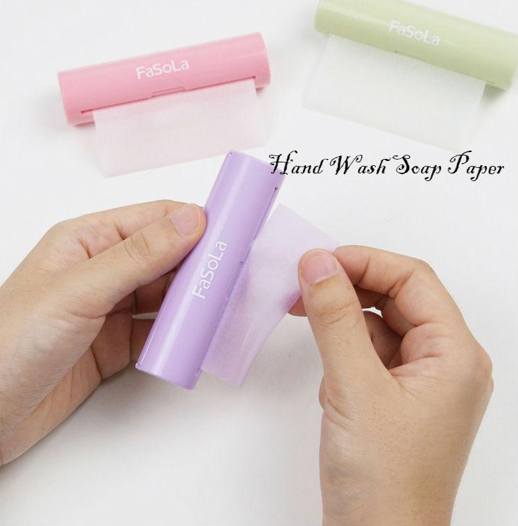 Hand Wash Soap Paper -- No Dirty But Clean