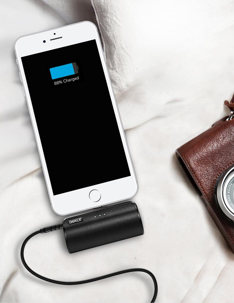 Smallest and Lightest Power Bank - No More Cable While You Charge!