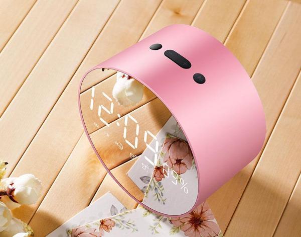 Bluetooth Speaker Mirror with Perfect Lighting & Timing