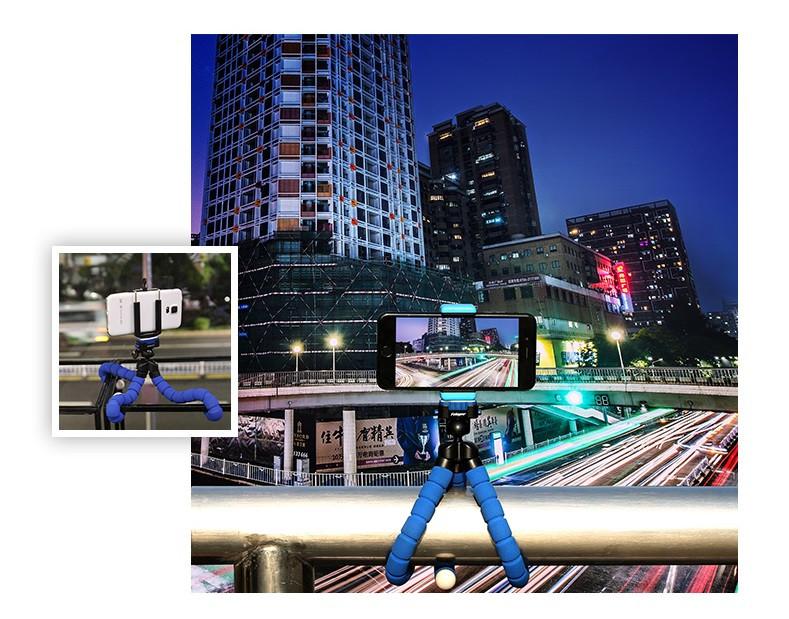 The Most Convenient Adjustable Tripod Inspired by Octopus