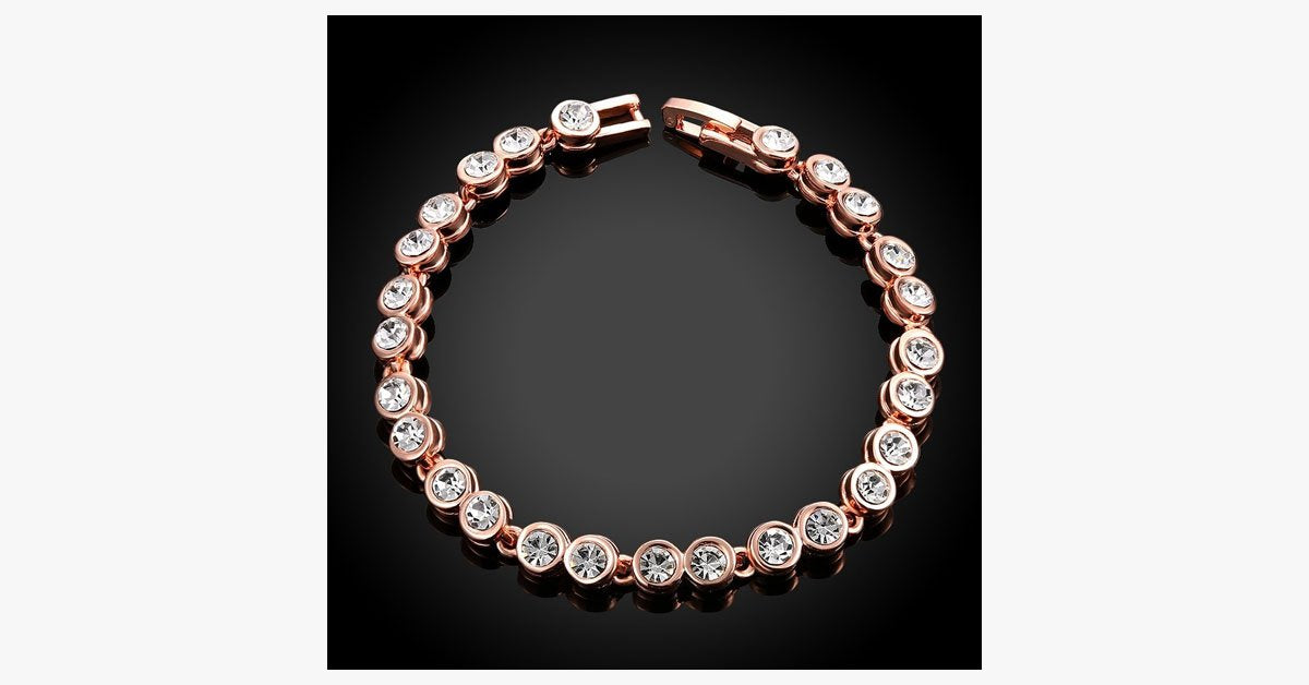 Cachet Crystal Tennis Bracelet