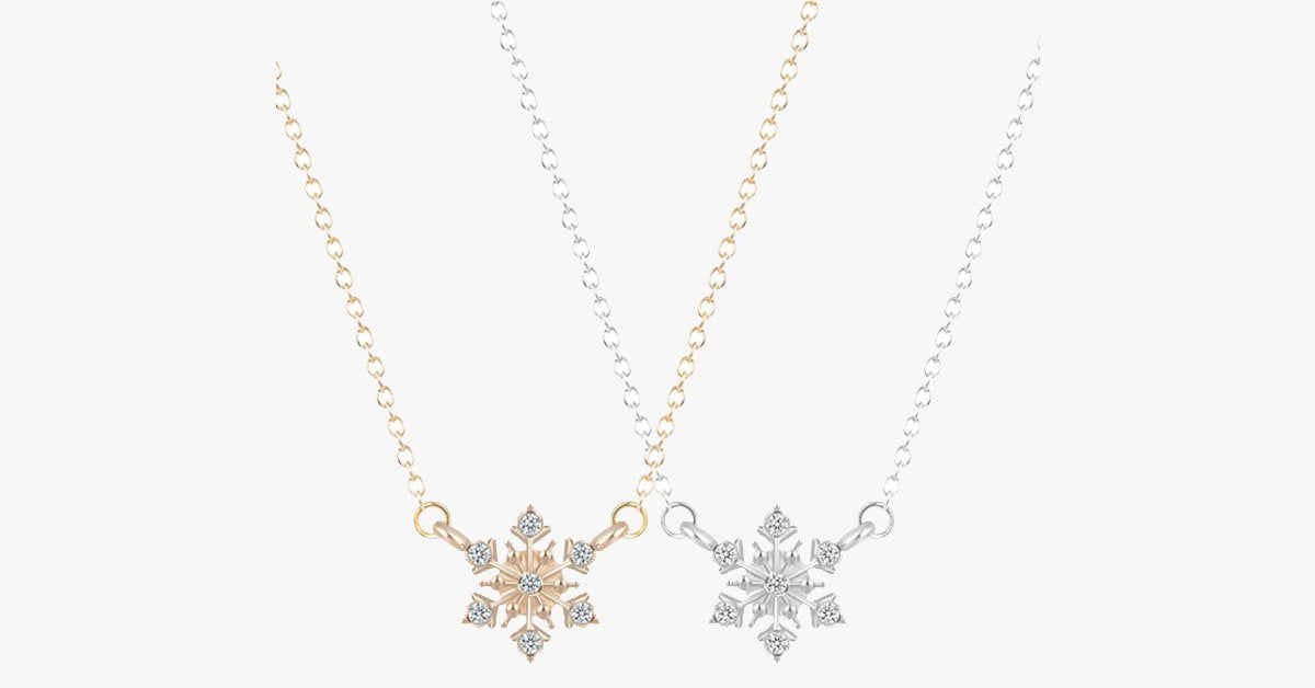 Snowflake Pendant Necklace