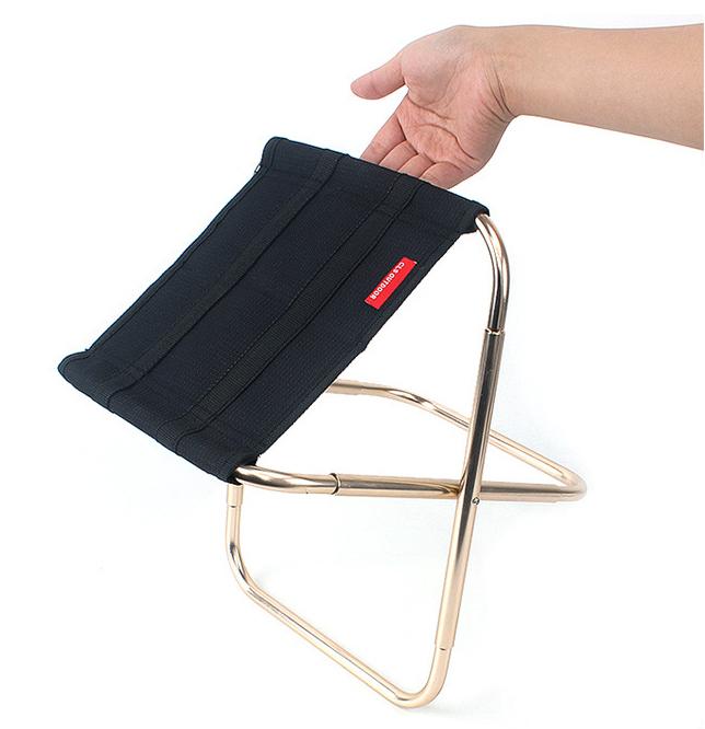 Rest on the Go Easily & Securely with Foldable Portable Chair
