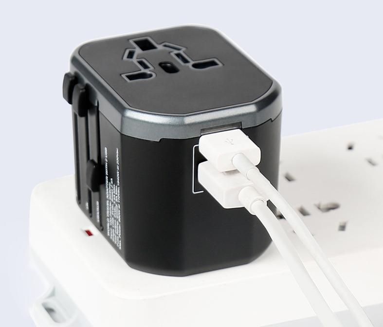 One-size-fits-all Travel Plug Adapter That Works in 150+ Countries