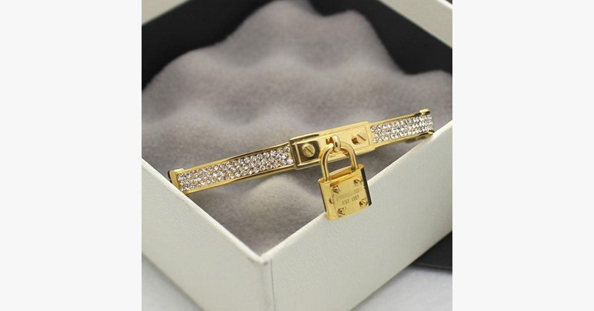 Steel Stone Wristband Bracelet