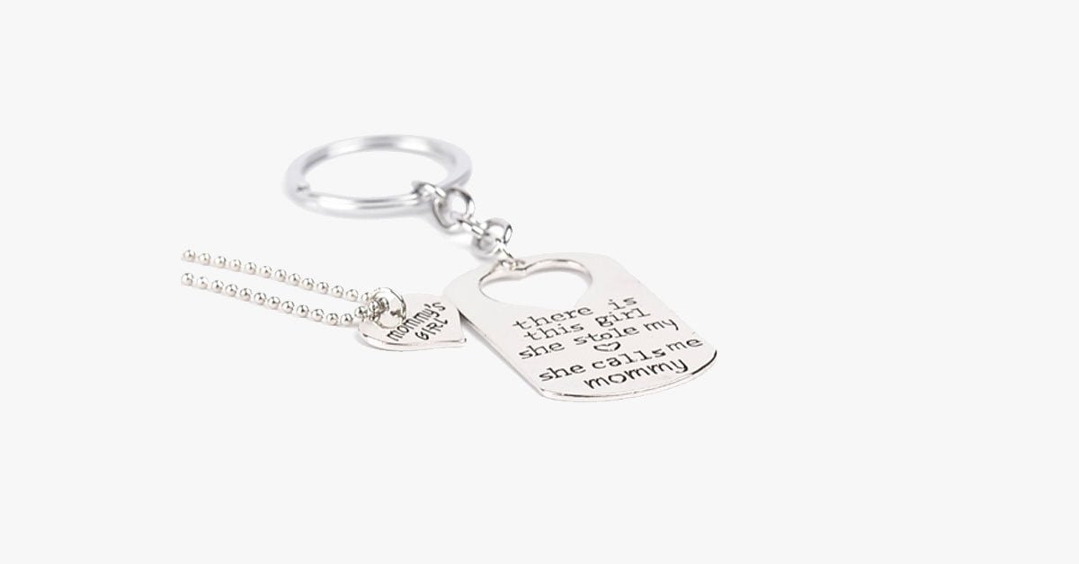 Mommy & Daddy's Girl Pendant Set