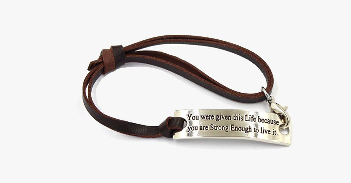 Strong Enough Bracelet