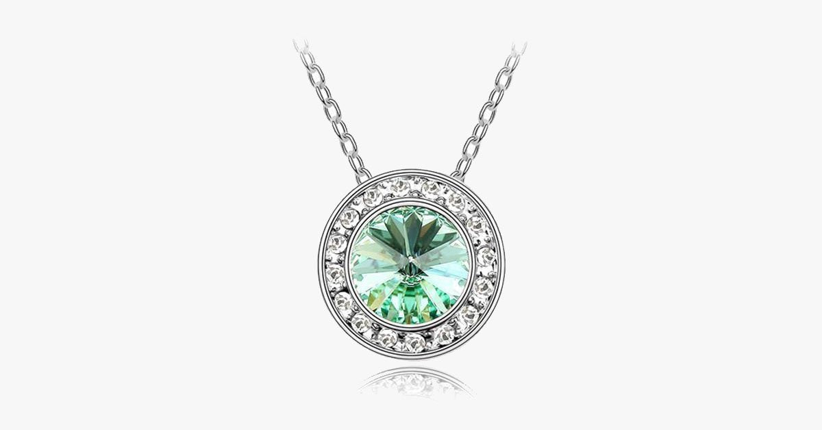 Florence Crystal Bold Pendant