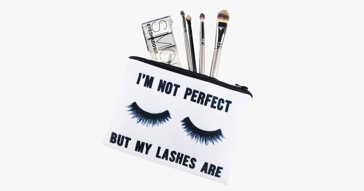 Magic Cosmetic Travel Bag - Smooth Zipper Closure - Perfect to Organize Your Cosmetics!